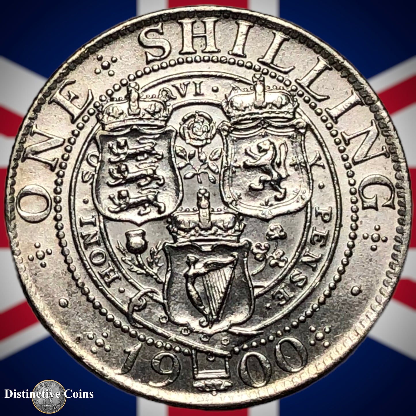 Great Britain 1900 British One Shilling GB0738