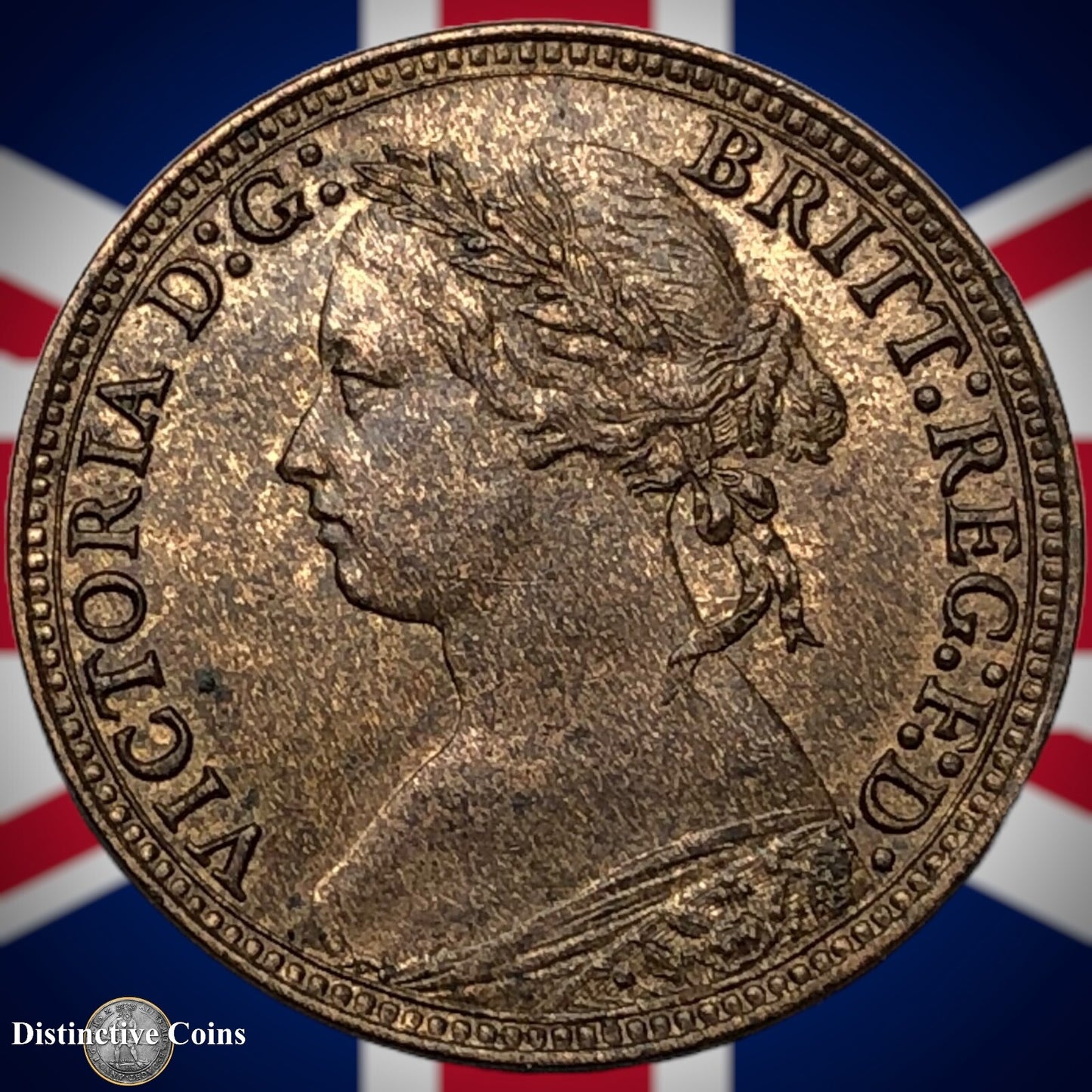 Great Britain 1879 Farthing 1/4d GB3827