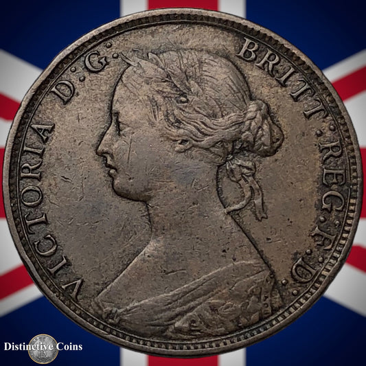 Great Britain 1862 Half Penny 1/2d GB5415