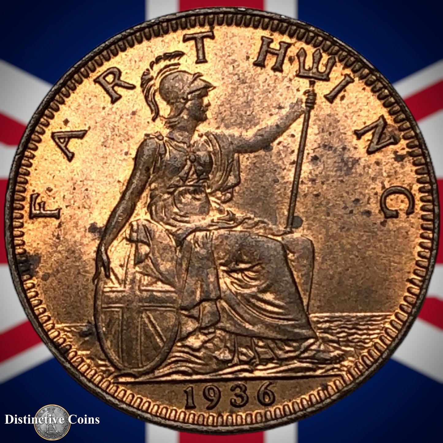 Great Britain 1936 Farthing 1/4d GB4989