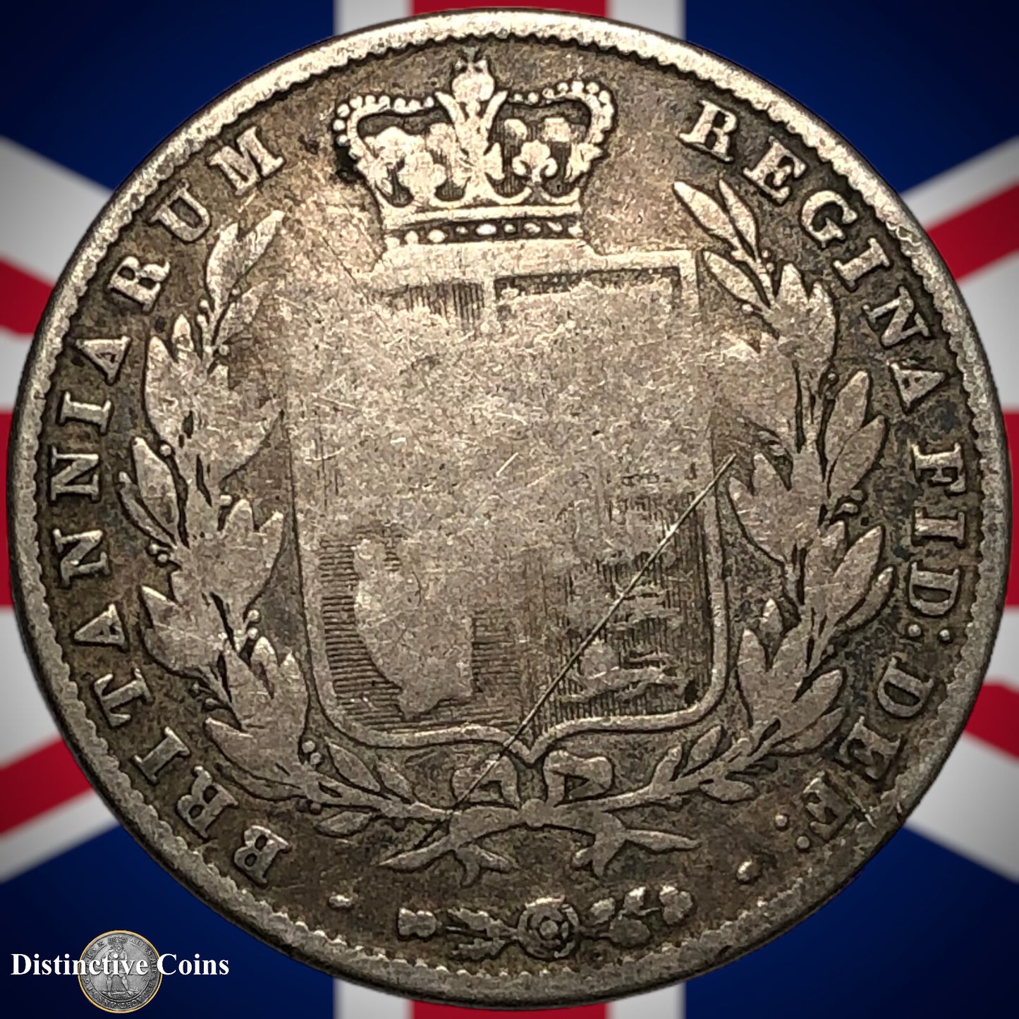 Great Britain 1845 Half Crown GB1175