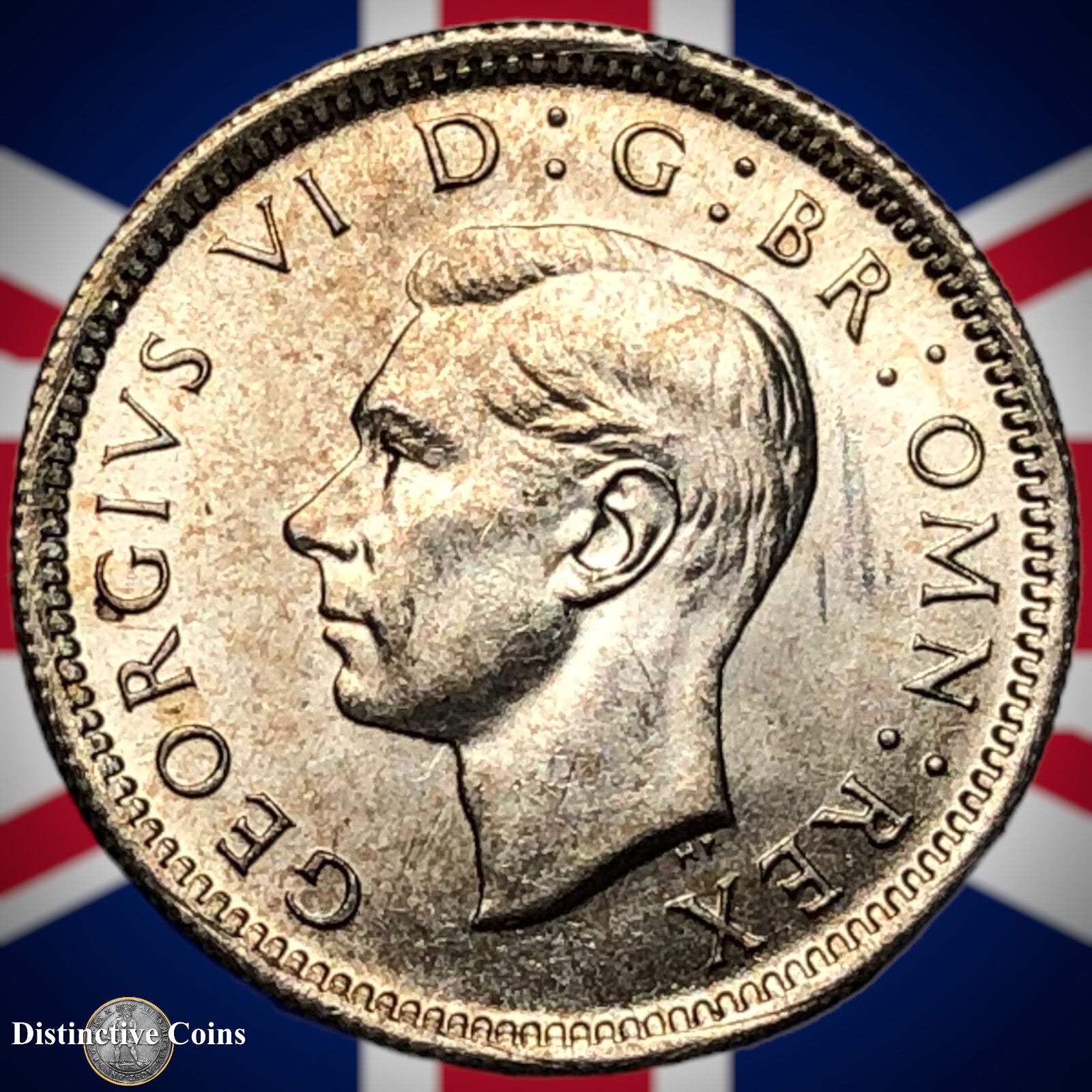 Great Britain 1944 Six Pence GB1753