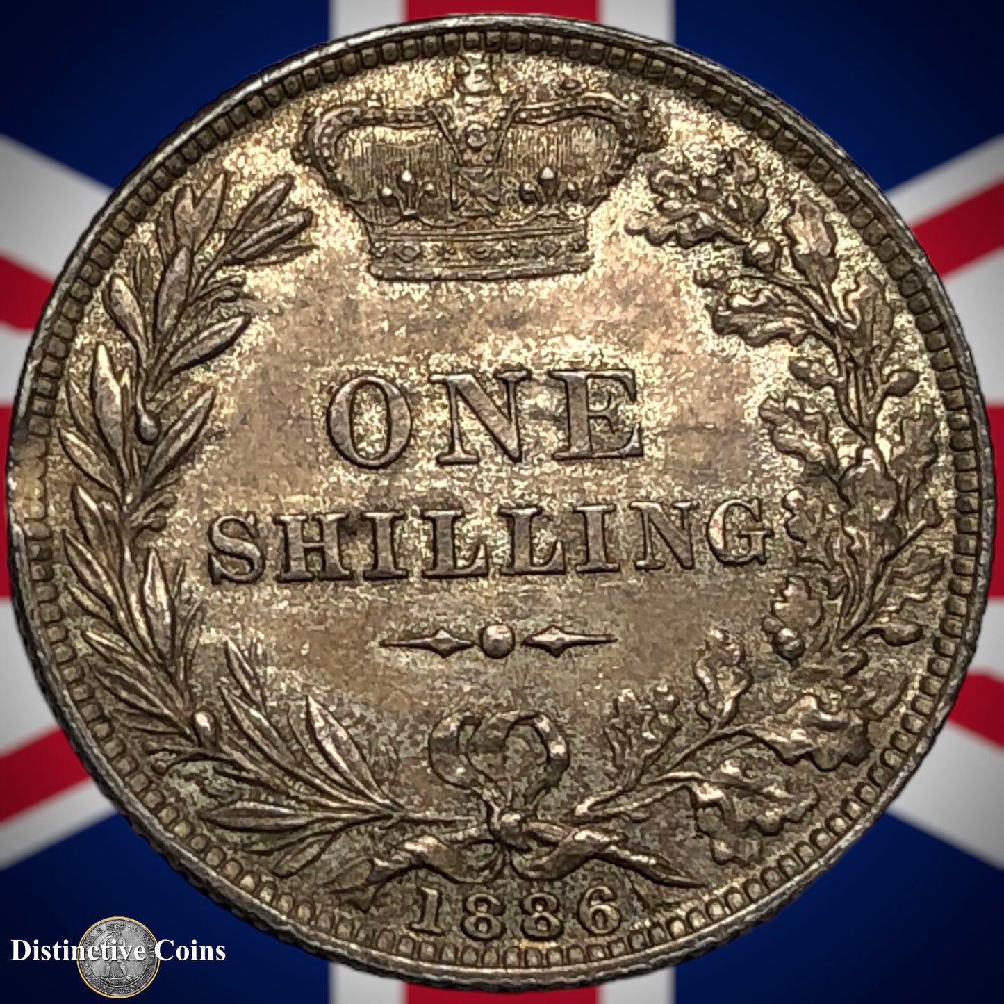 Great Britain 1886 British One Shilling GB0473
