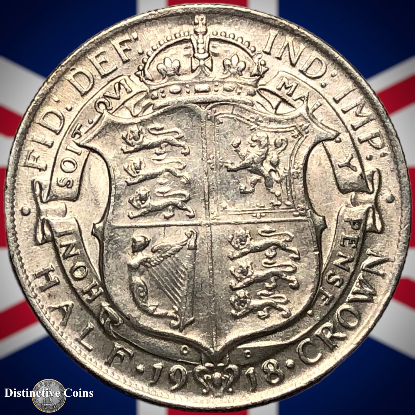 Great Britain 1918 Half Crown GB1279