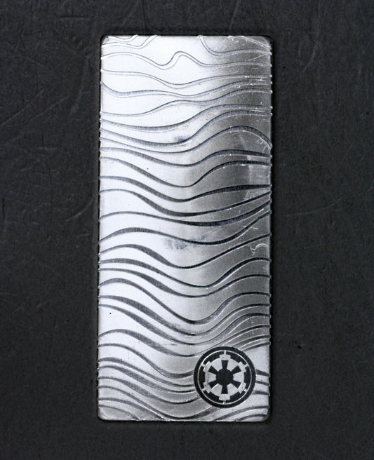 2021 Niue Star Wars $2 Mandalorian Beskar .999 Fine Silver 1oz Bar  B447