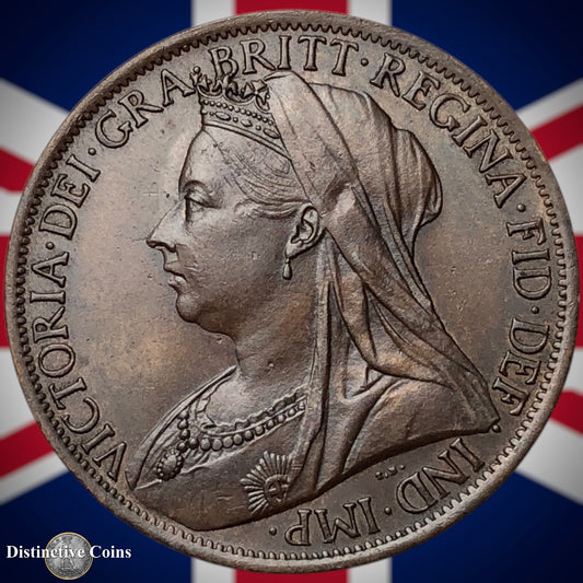 Great Britain 1901 Penny 1d GB6650