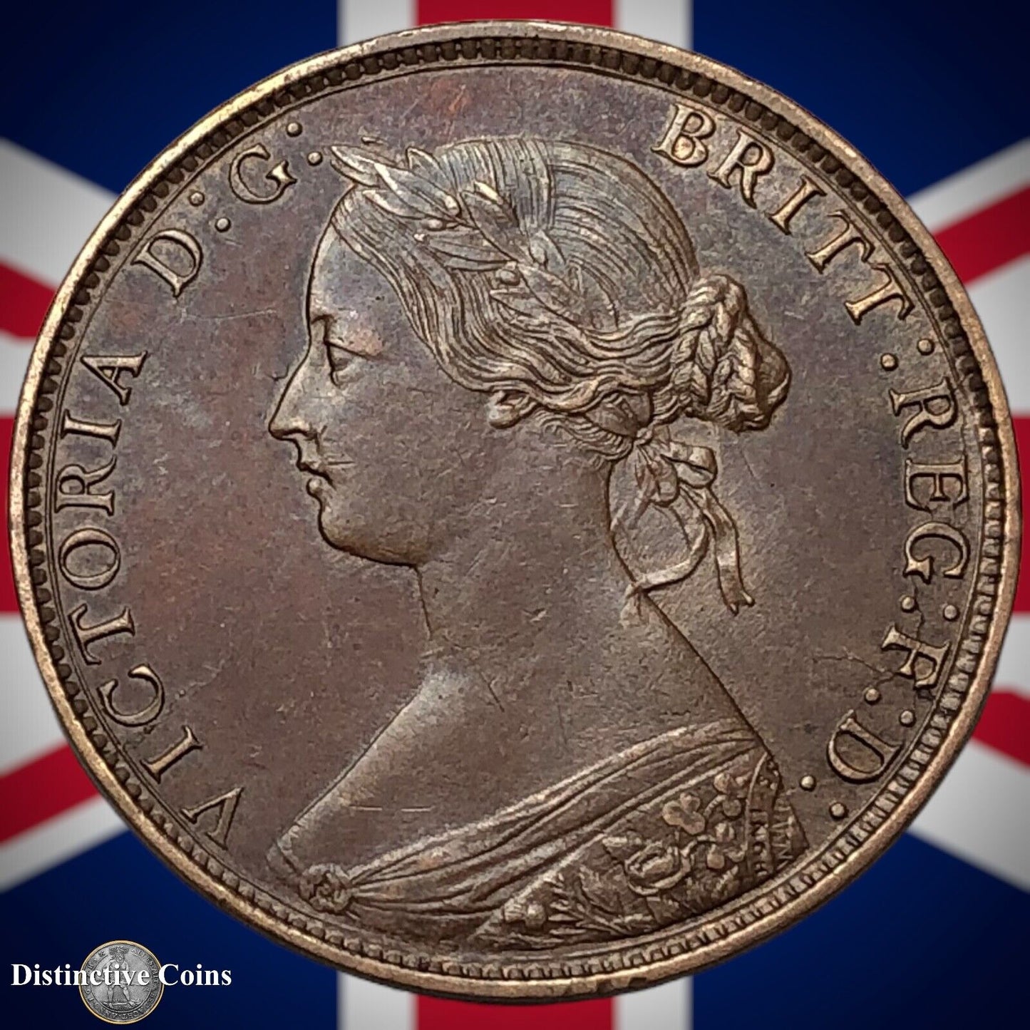Great Britain 1862 Half Penny 1/2d GB5442