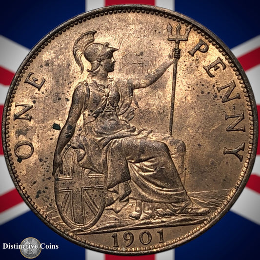Great Britain 1901 Penny 1d GB6641