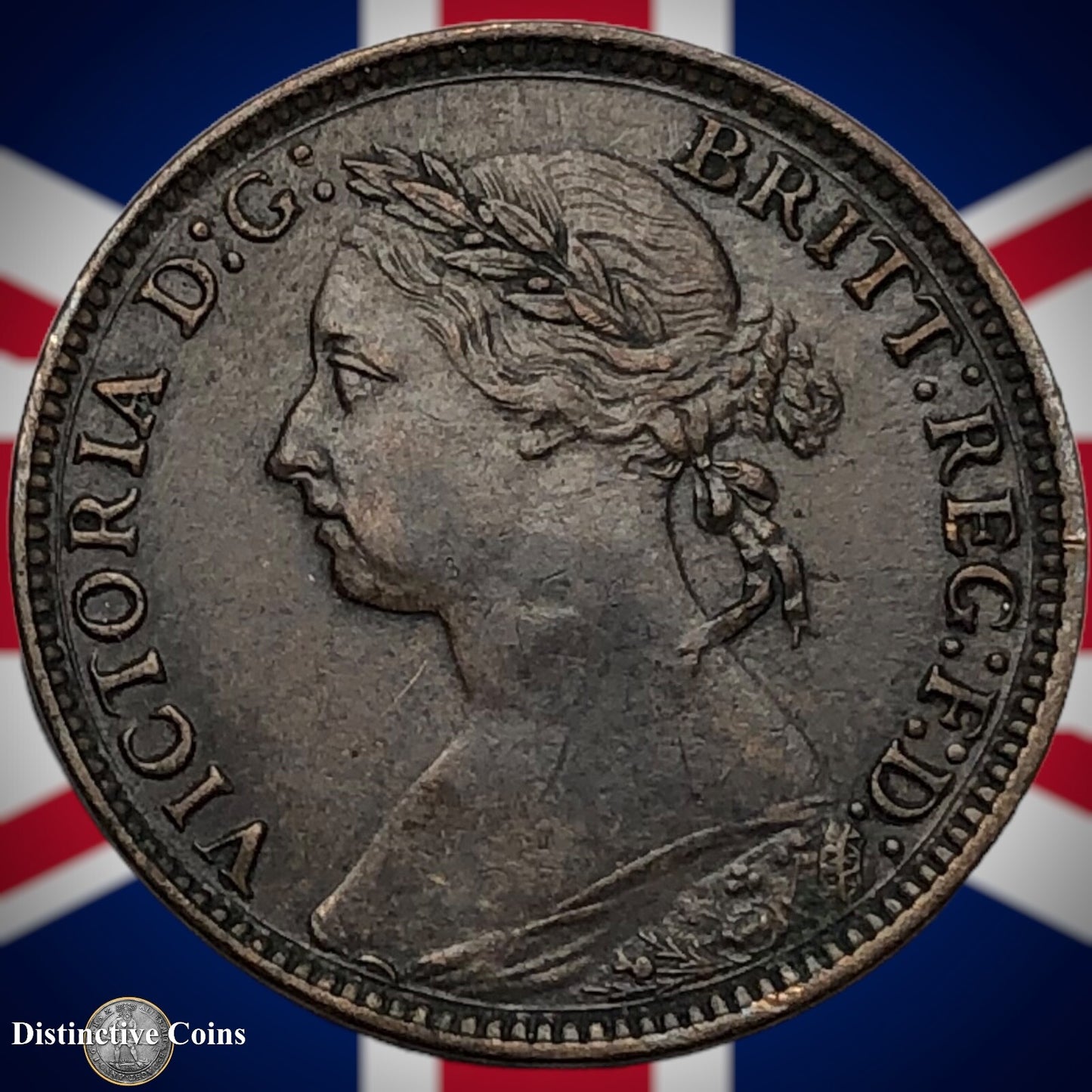 Great Britain 1881 H Farthing 1/4d GB3933