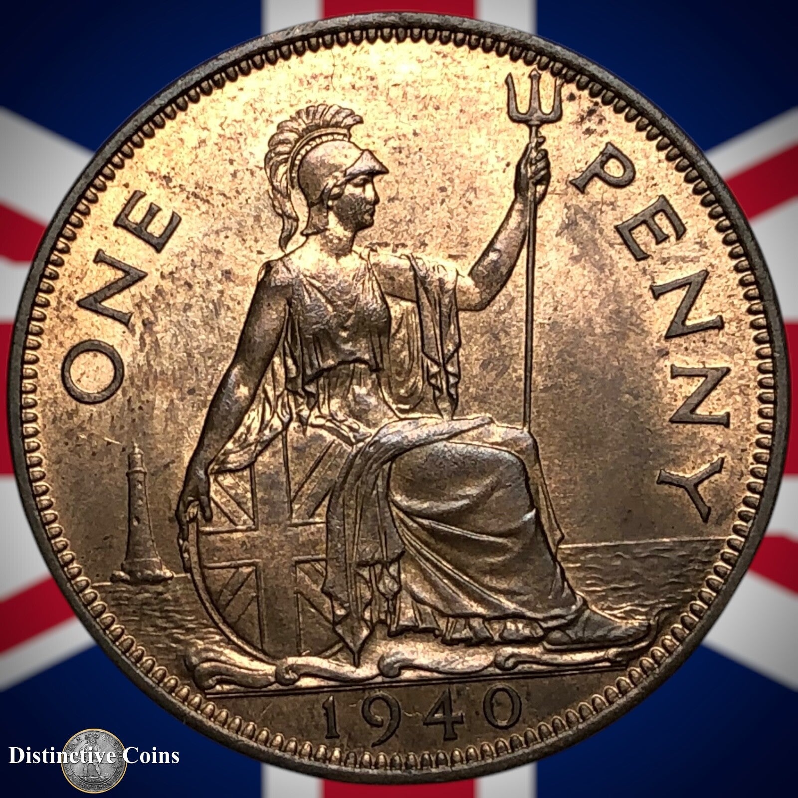 Great Britain 1940 Penny 1d GB7244