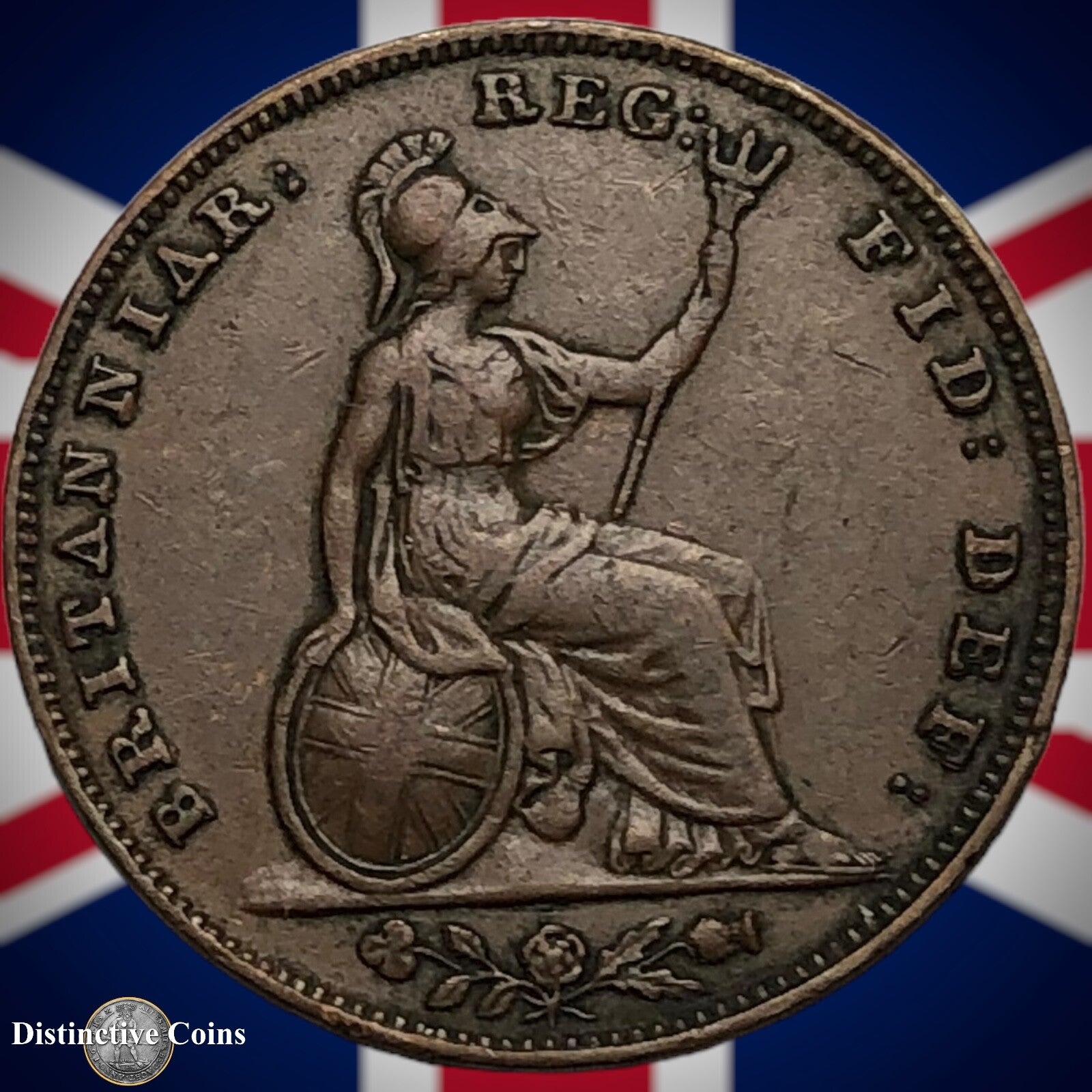 Great Britain 1853 Farthing 1/4d GB3440