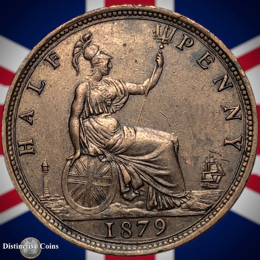 Great Britain 1879 Half Penny 1/2d GB5549