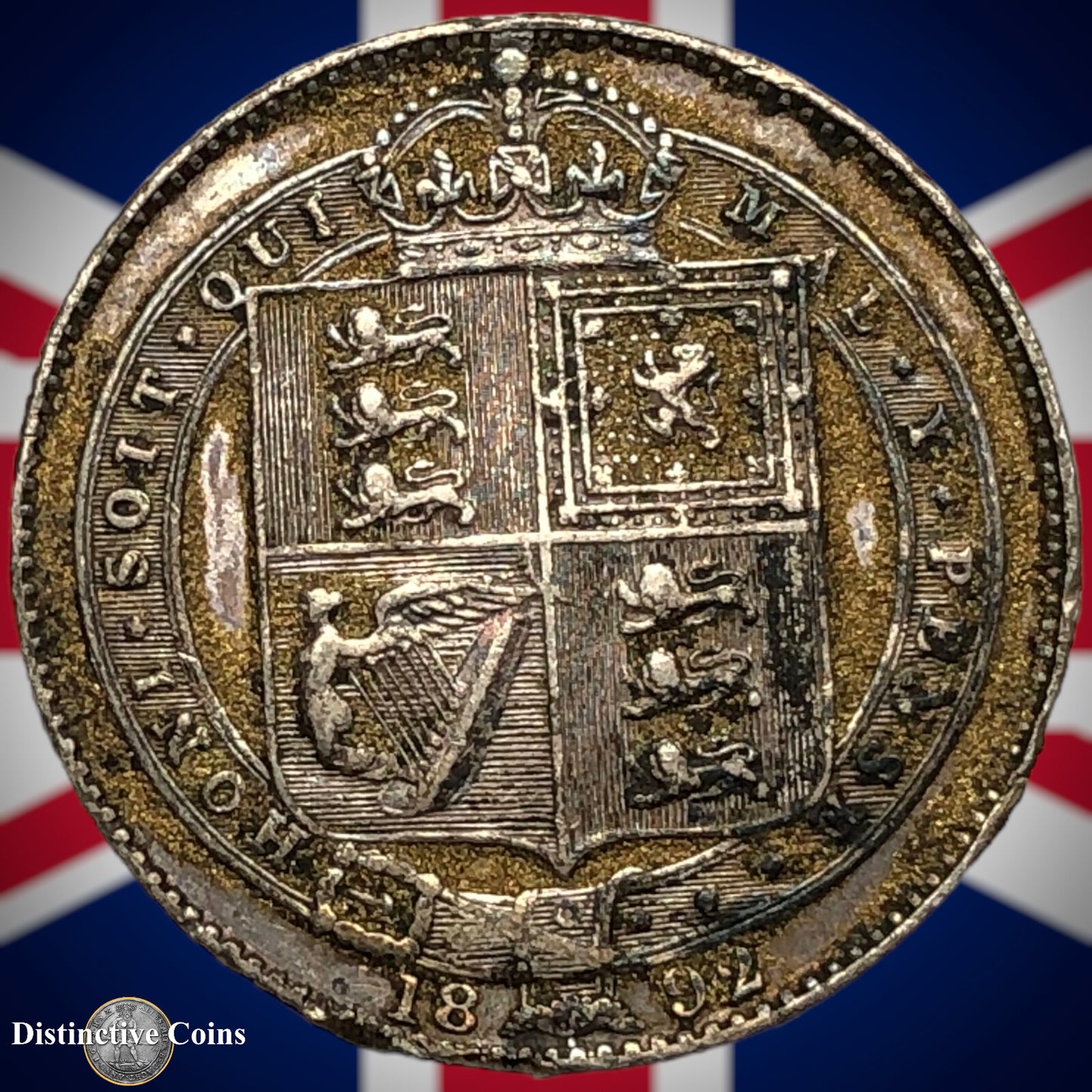 Great Britain 1892 British One Shilling GB0605