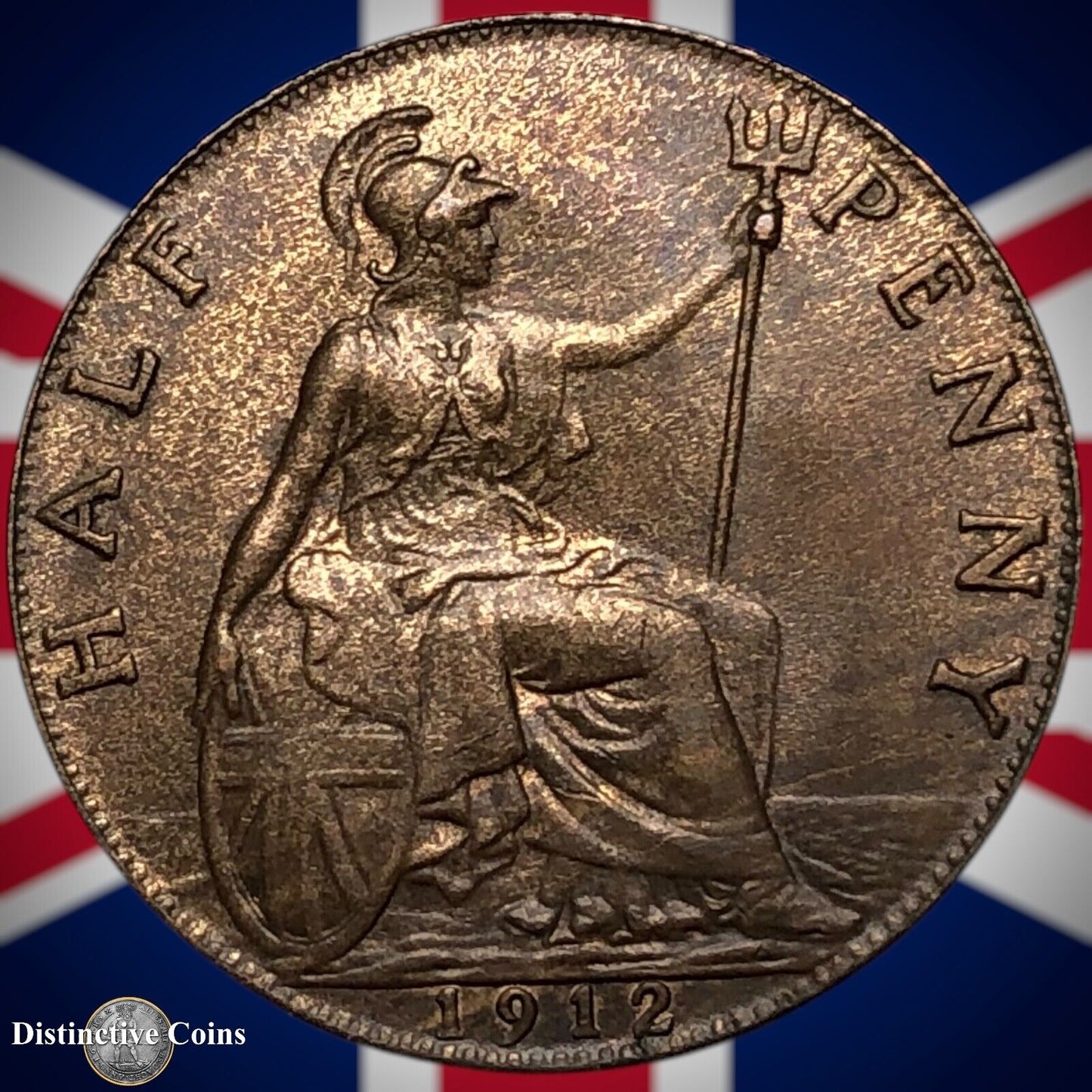 Great Britain 1912 Half Penny 1/2d GB5846