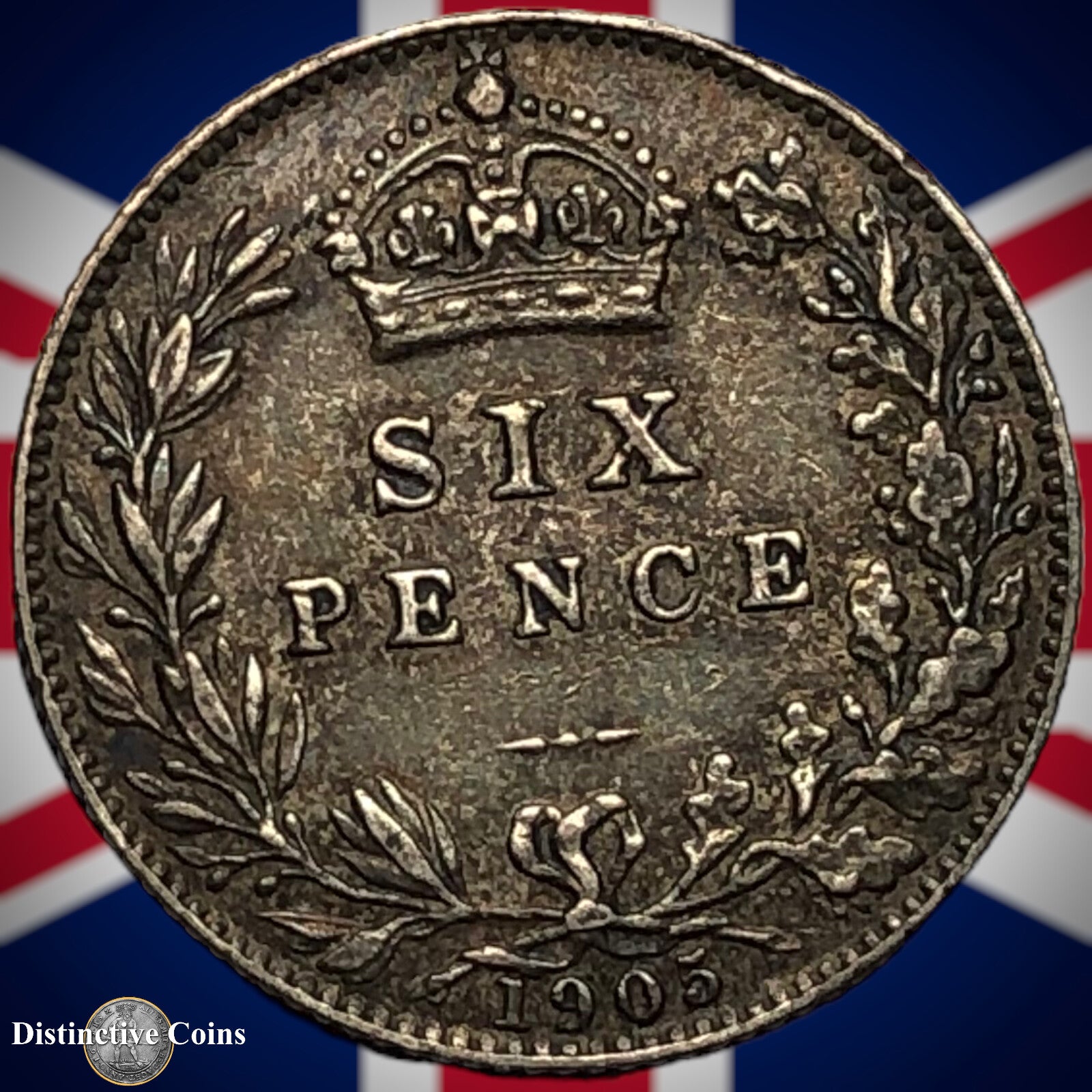 Great Britain 1905 Six Pence GB1522