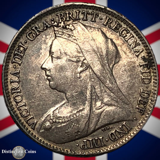 Great Britain 1895 Six Pence GB2782