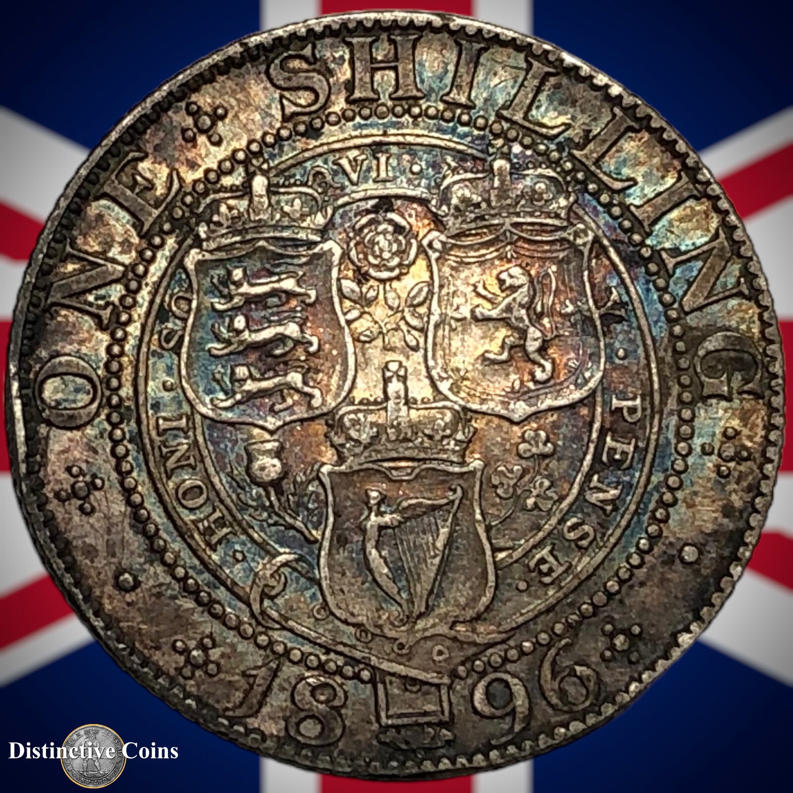 Great Britain 1896 British One Shilling GB0651