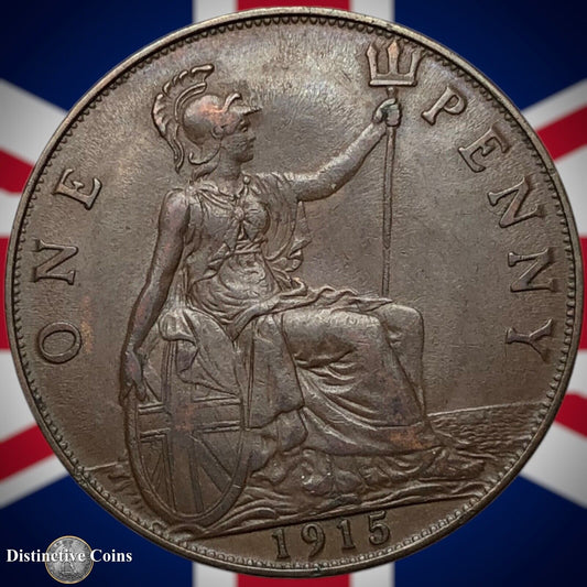 Great Britain 1915 Penny 1d GB6820