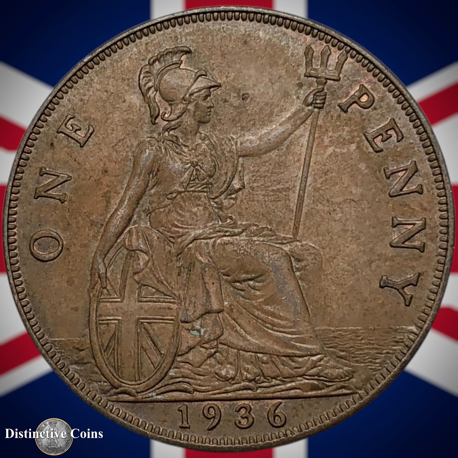 Great Britain 1936 Penny 1d GB7182
