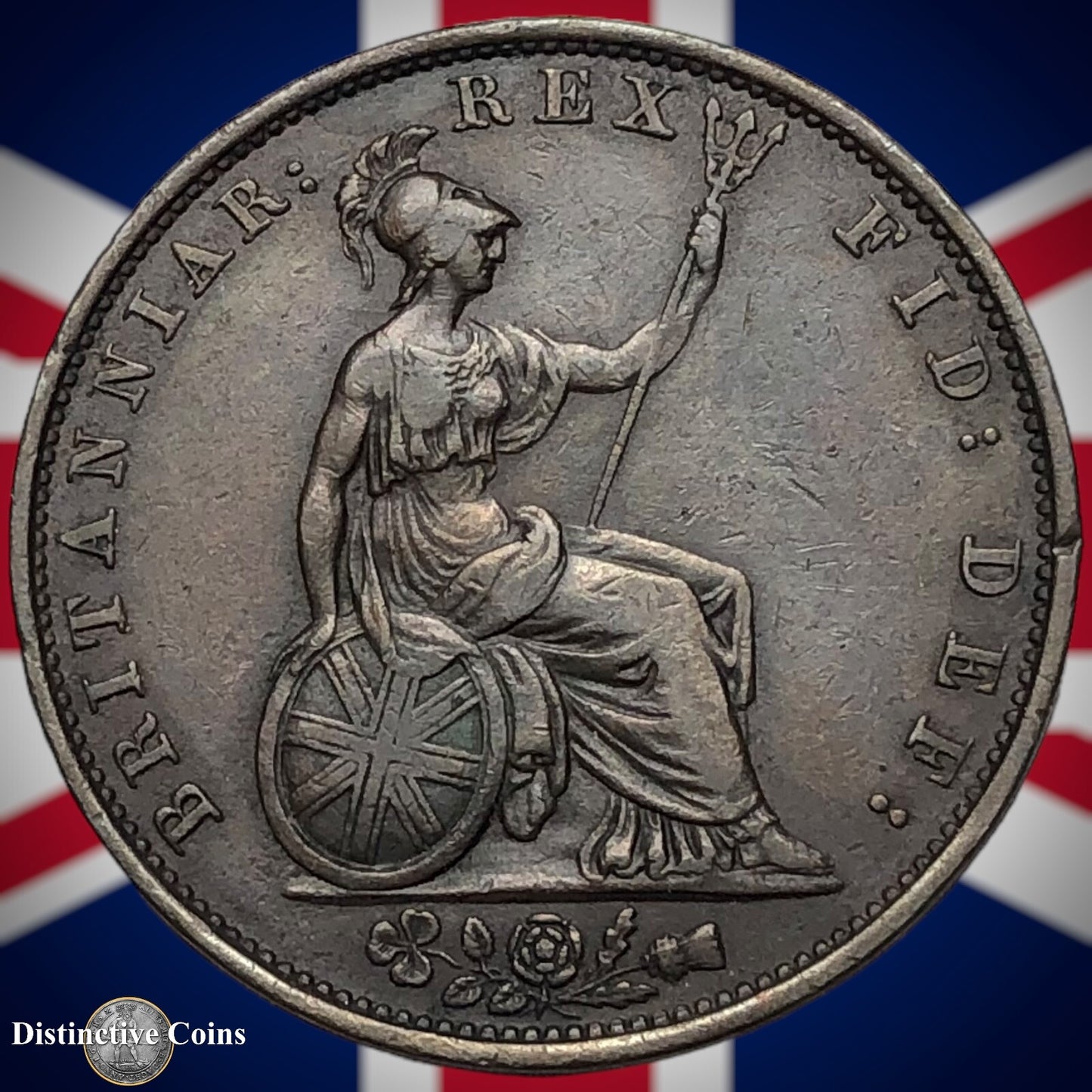 Great Britain 1831 Half Penny 1/2d GB5226