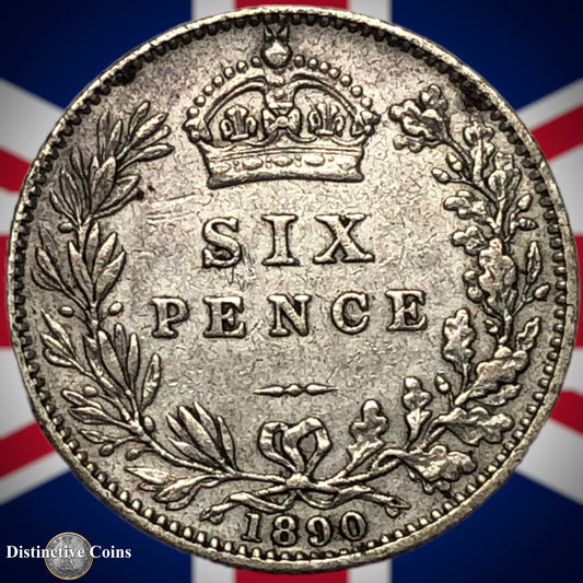 Great Britain 1890 Six Pence GB2743