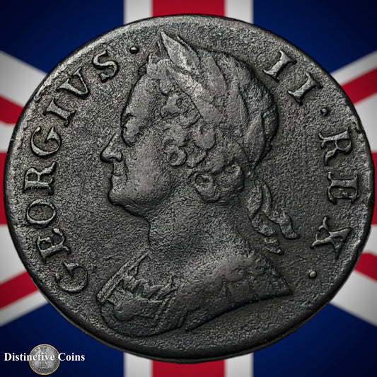 Great Britain 1749 Half Penny 1/2d GB5097