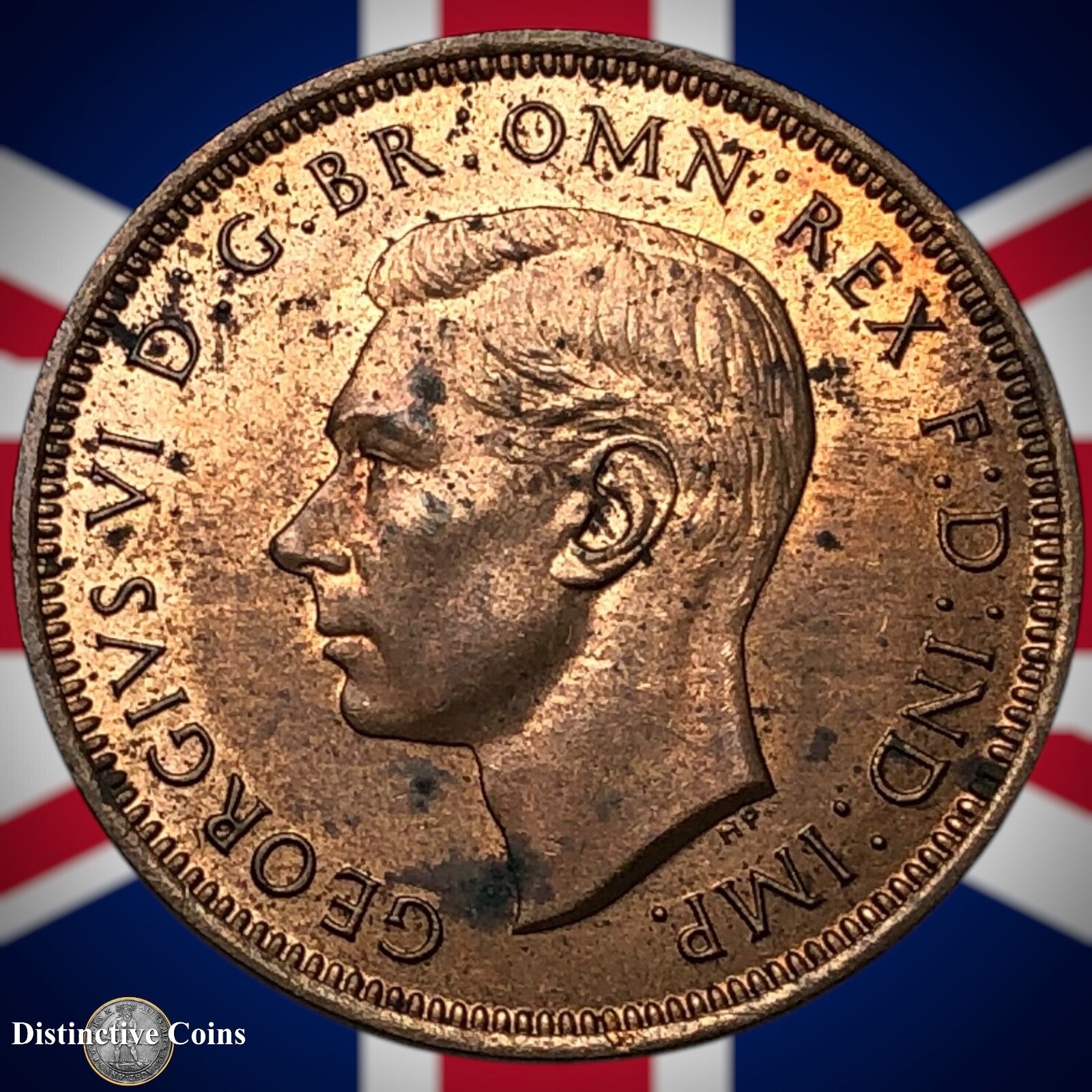 Great Britain 1939 Half Penny 1/2d GB6018