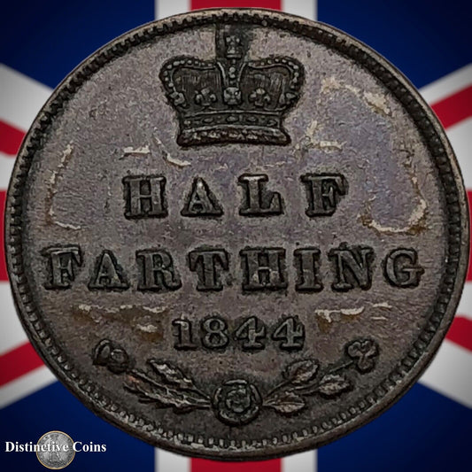 Great Britain 1844 Half Farthing 1/2 Penny GB3080