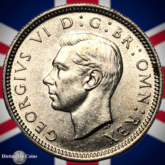 Great Britain 1944 Six Pence GB1754