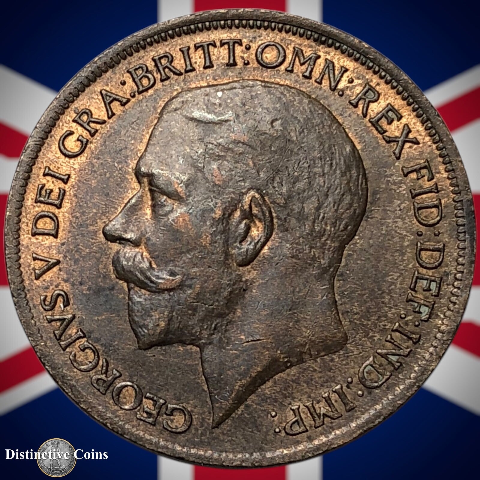 Great Britain 1919 Penny 1d GB6911