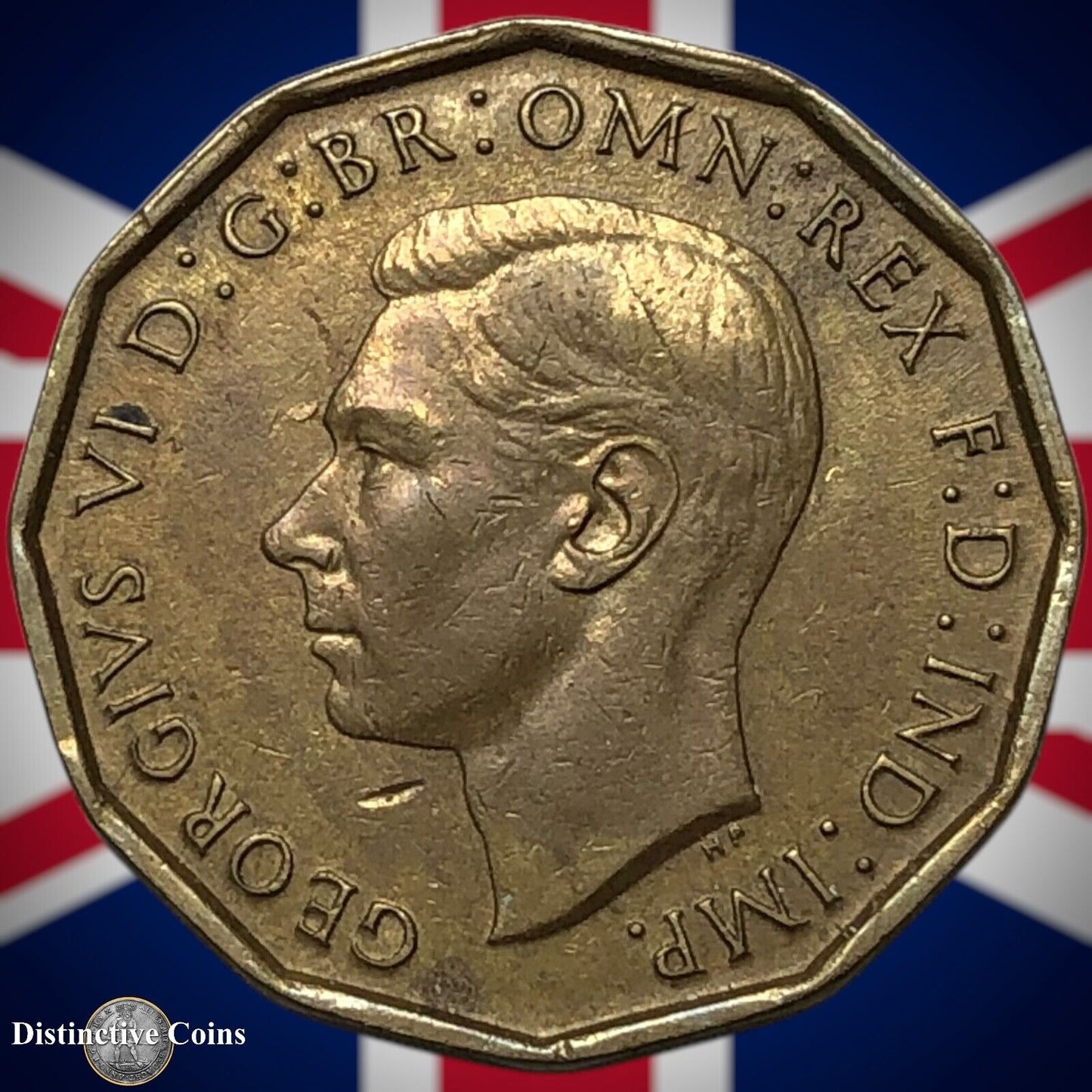 Great Britain 1946 Three Pence 3d GB7369