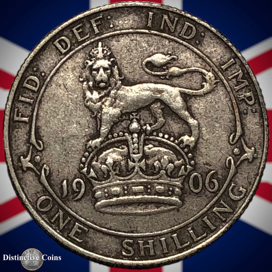 Great Britain 1906 British One Shilling GB0804
