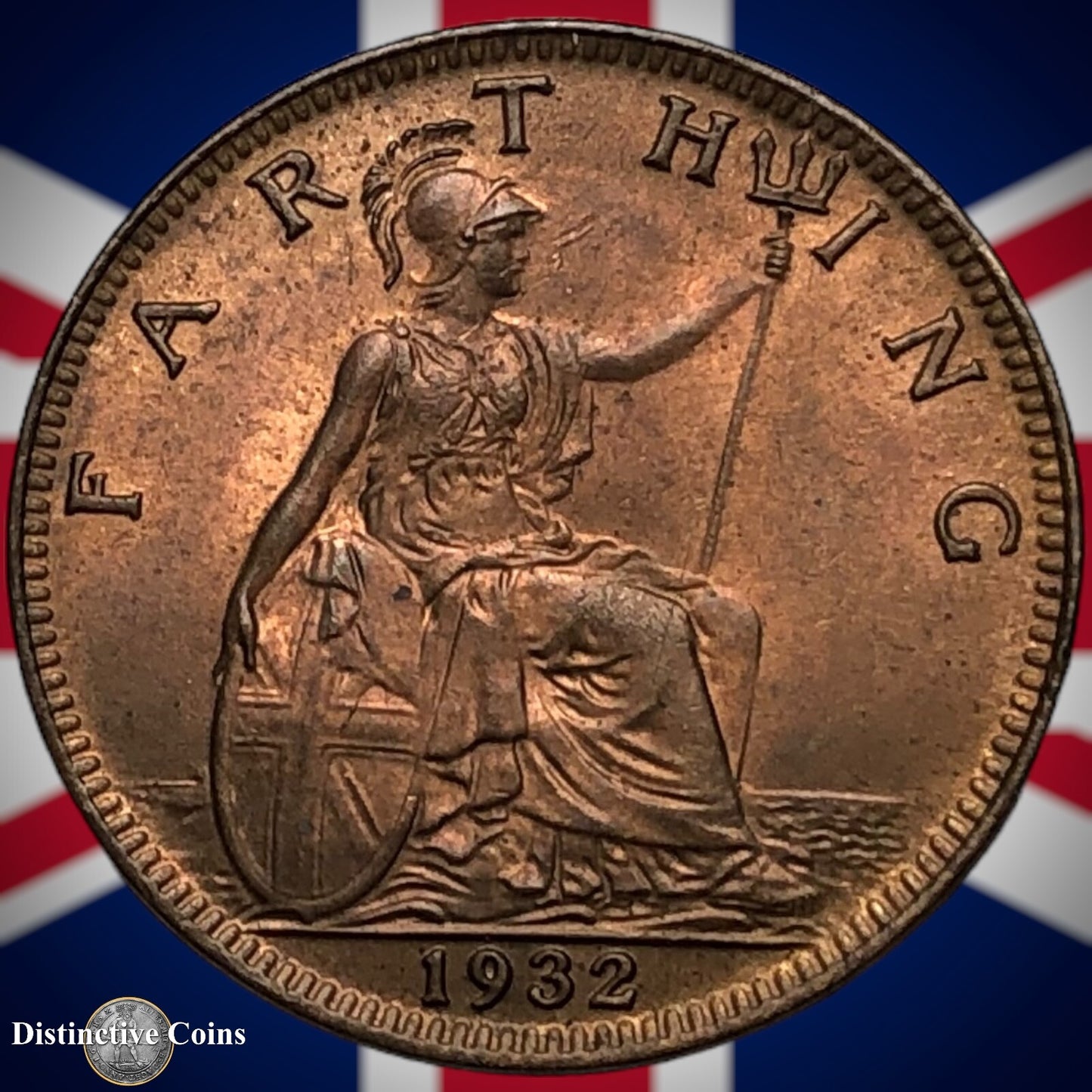 Great Britain 1932 Farthing 1/4d GB4925
