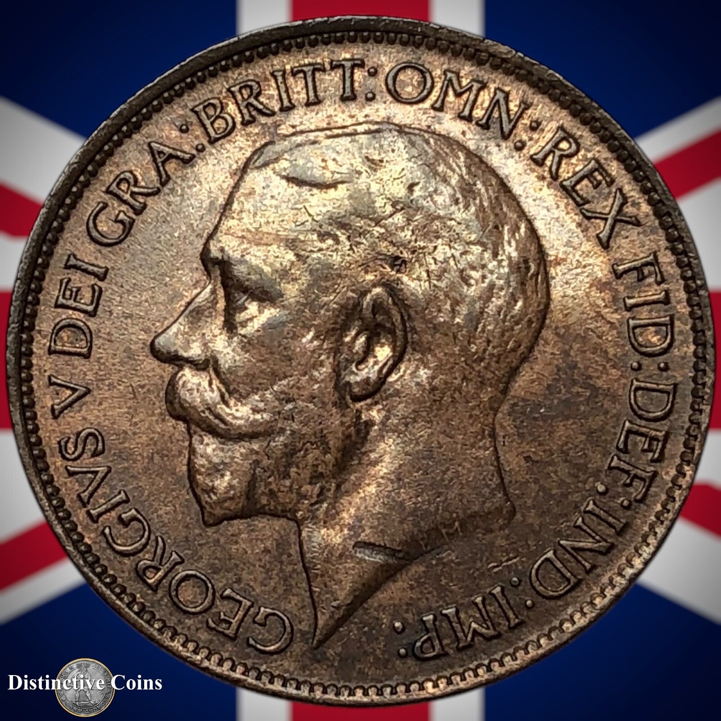 Great Britain 1923 Half Penny 1/2d GB5902