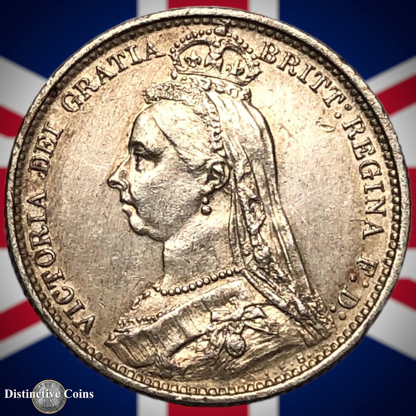 Great Britain 1887 Six Pence GB2697