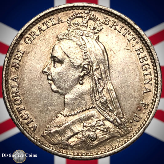 Great Britain 1887 Six Pence GB2697