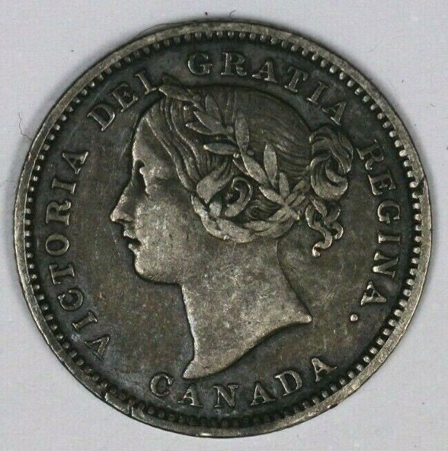 Canada 1901 10 Cents XF   A2681