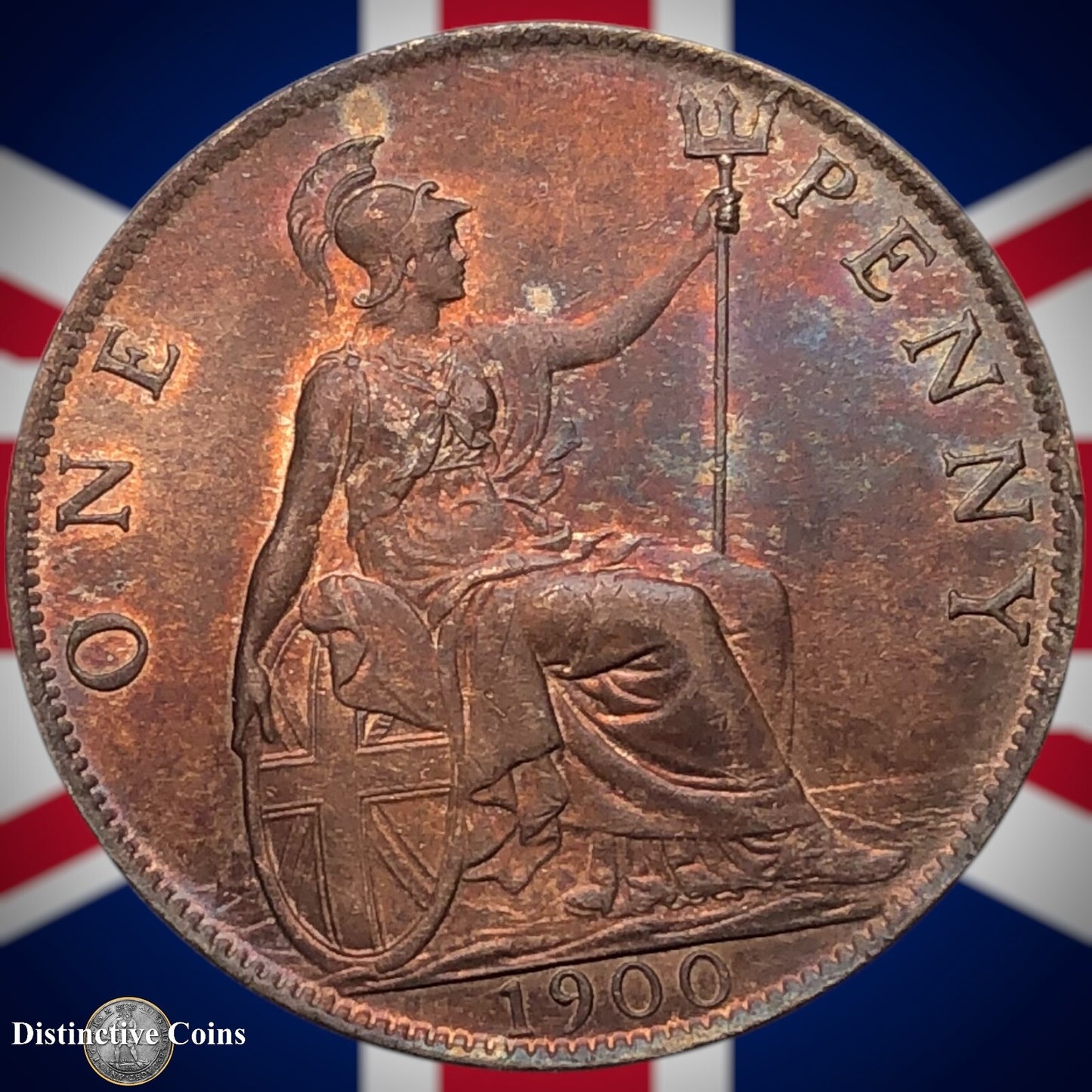 Great Britain 1900 Penny 1d GB6625