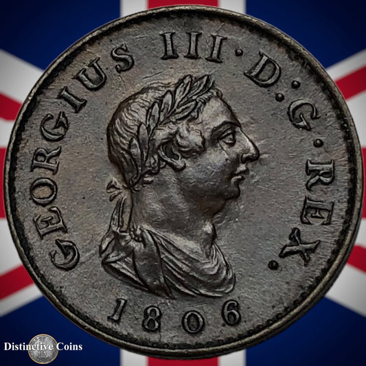 Great Britain 1806 Farthing 1/4d GB3224