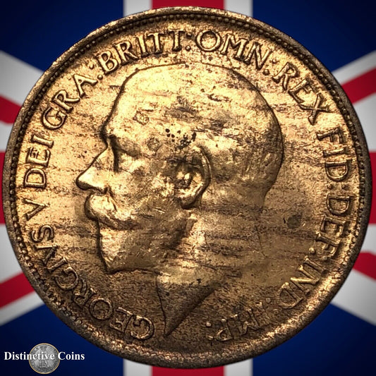 Great Britain 1918 Half Penny 1/2d GB5860