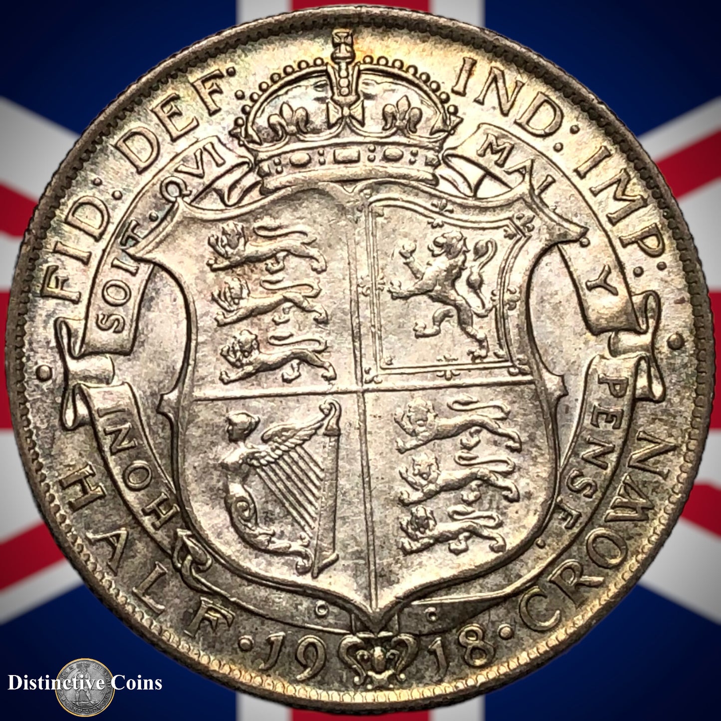 Great Britain 1918 Half Crown GB1280