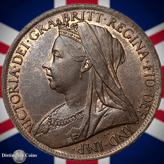 Great Britain 1901 Penny 1d GB6639