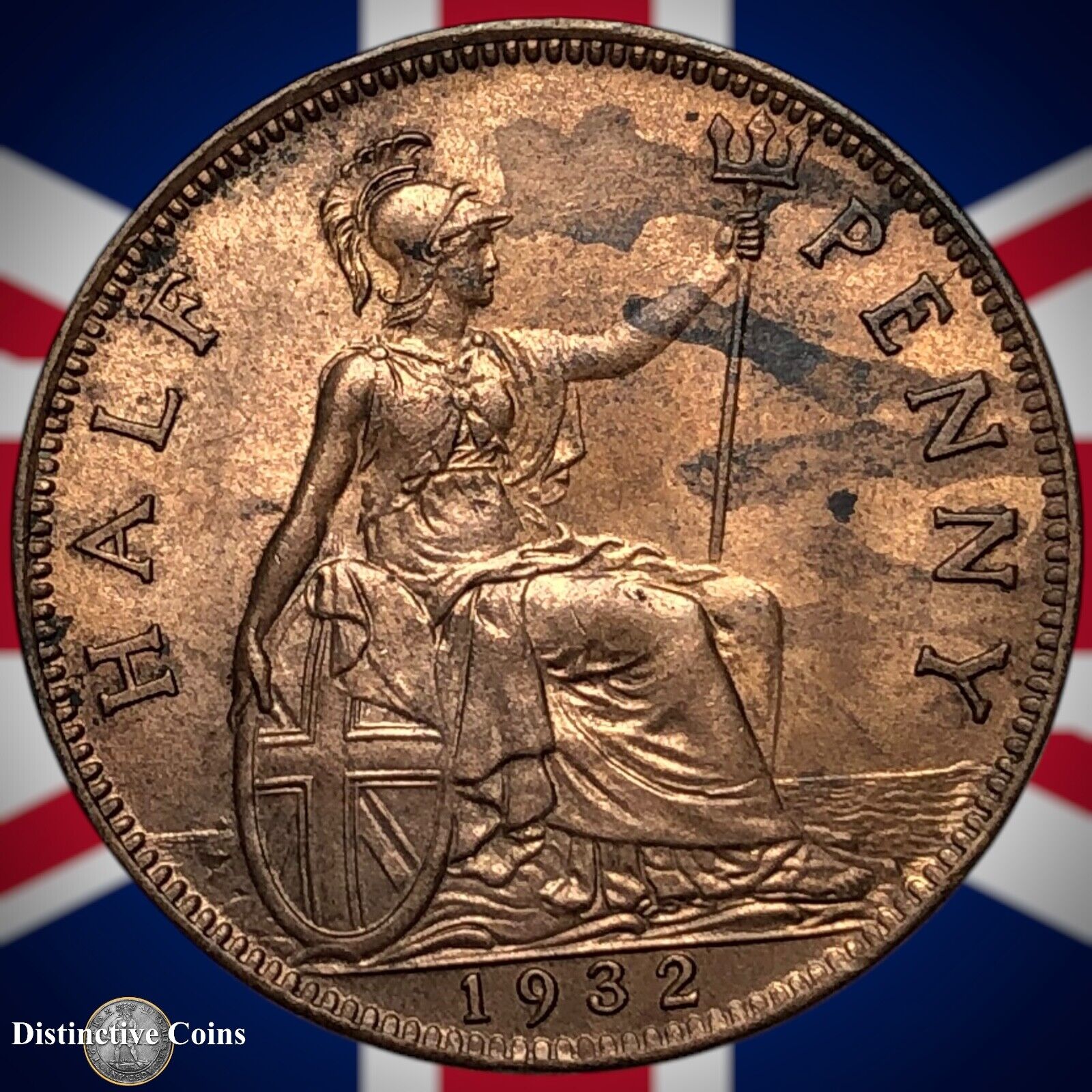 Great Britain 1932 Half Penny 1/2d GB5978