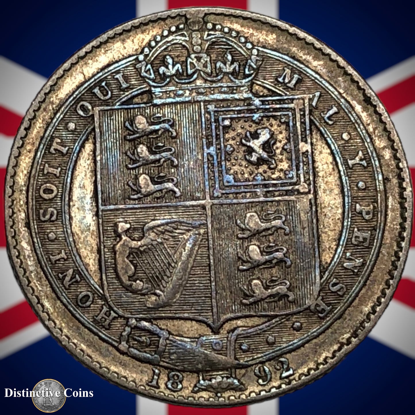 Great Britain 1892 British One Shilling GB0603