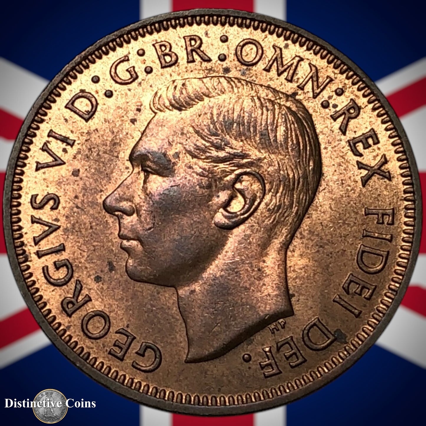 Great Britain 1951 Half Penny 1/2d GB6081