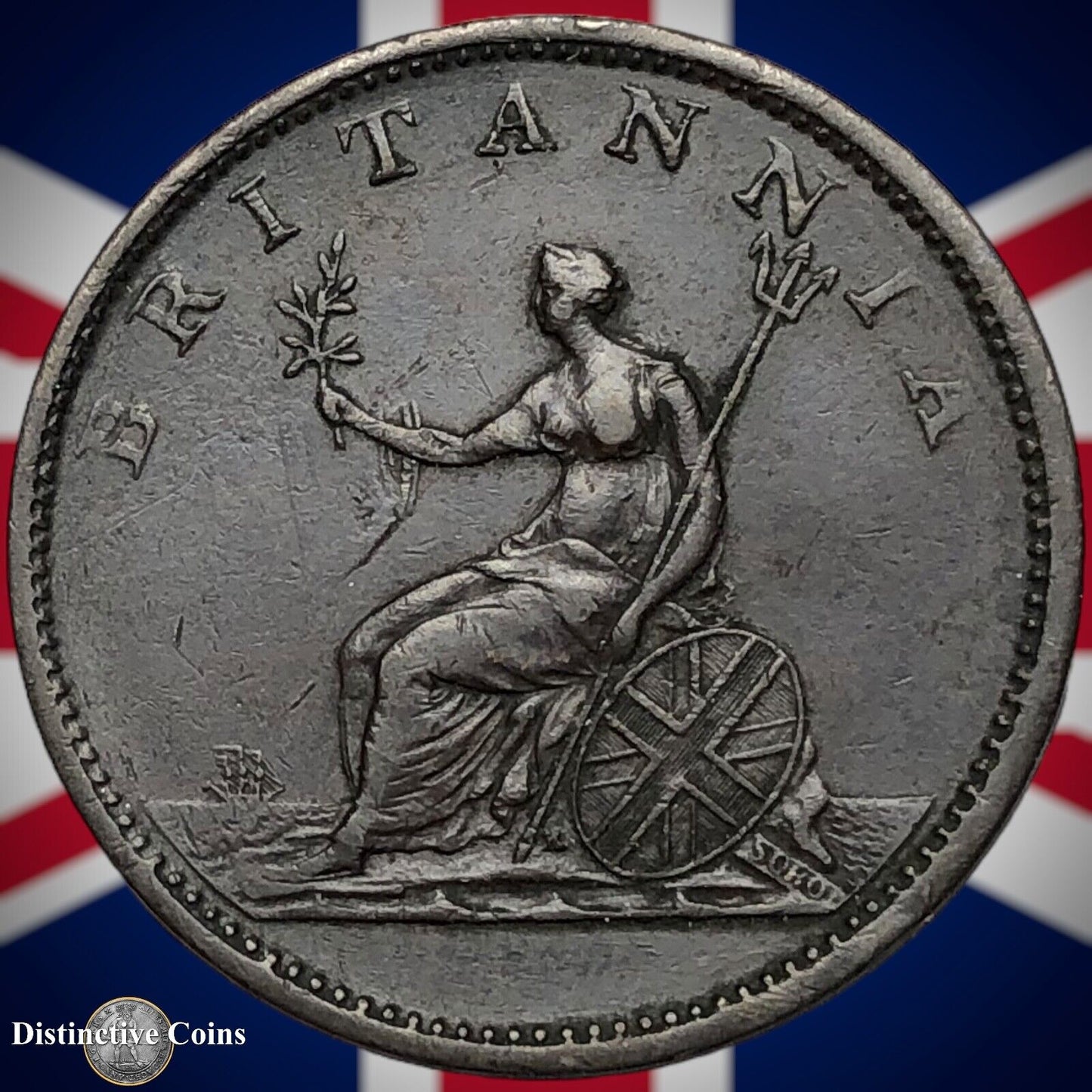 Great Britain 1806 Half Penny 1/2d GB5169