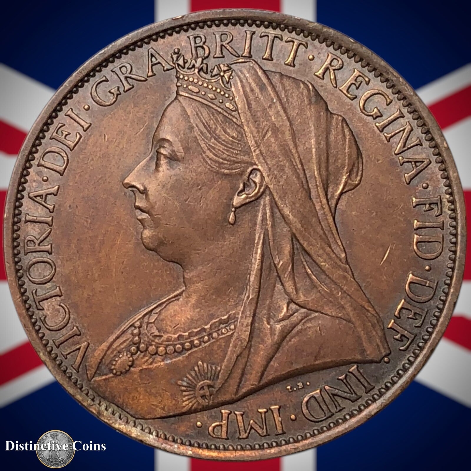 Great Britain 1900 Penny 1d GB6623