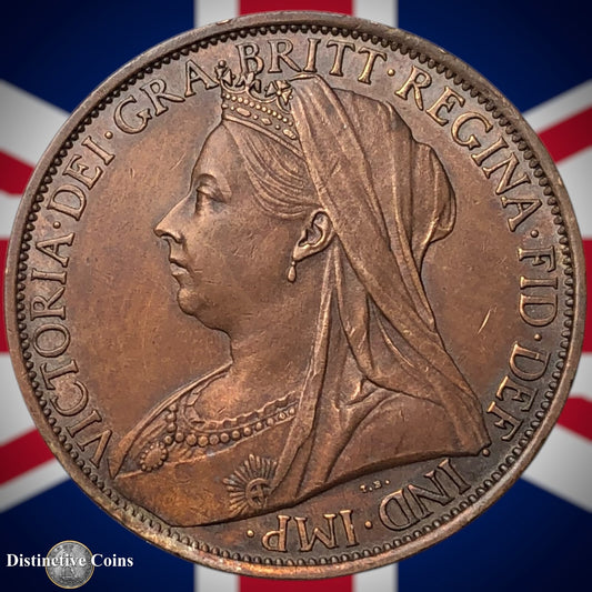 Great Britain 1900 Penny 1d GB6623