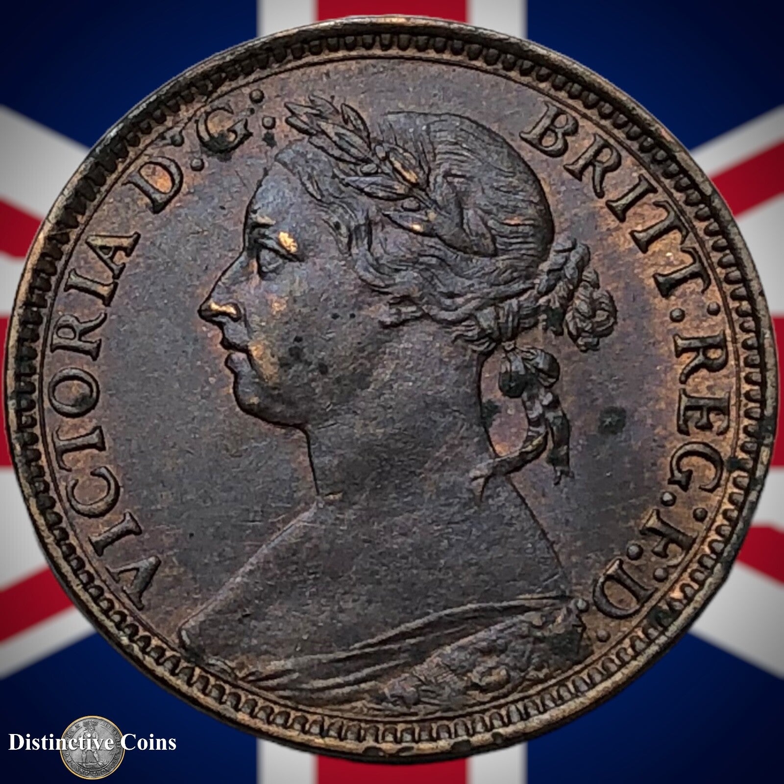 Great Britain 1881 H Farthing 1/4d GB4022