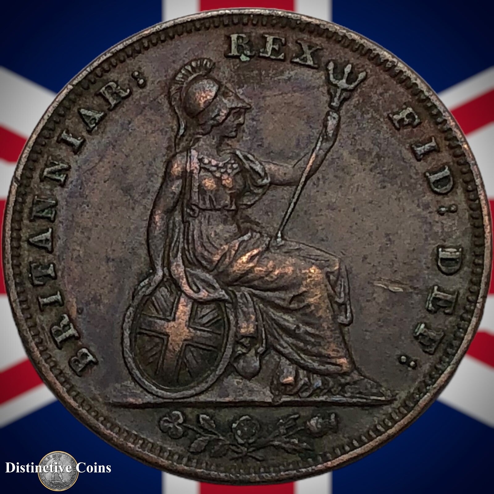 Great Britain 1831 Farthing 1/4d GB3360